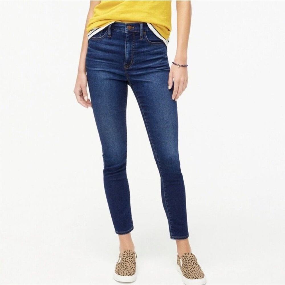 J CREW 10" high-rise skinny Jeans NWT Signature Stretch+ Item BA791 Size 25